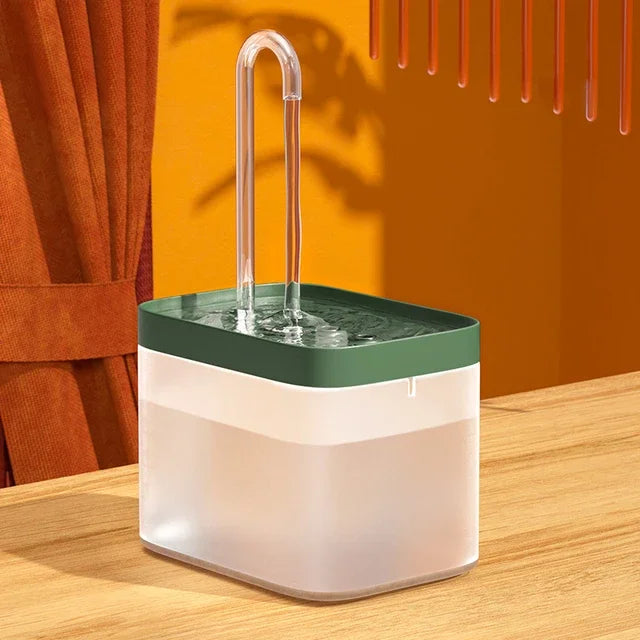Automatic Cat Water Fountain – Quadruple-Filter Pet Drinking Dispenser