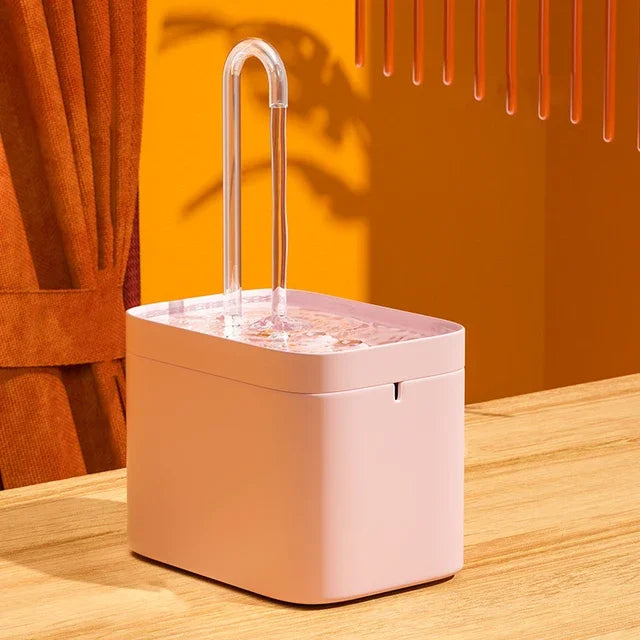 Automatic Cat Water Fountain – Quadruple-Filter Pet Drinking Dispenser