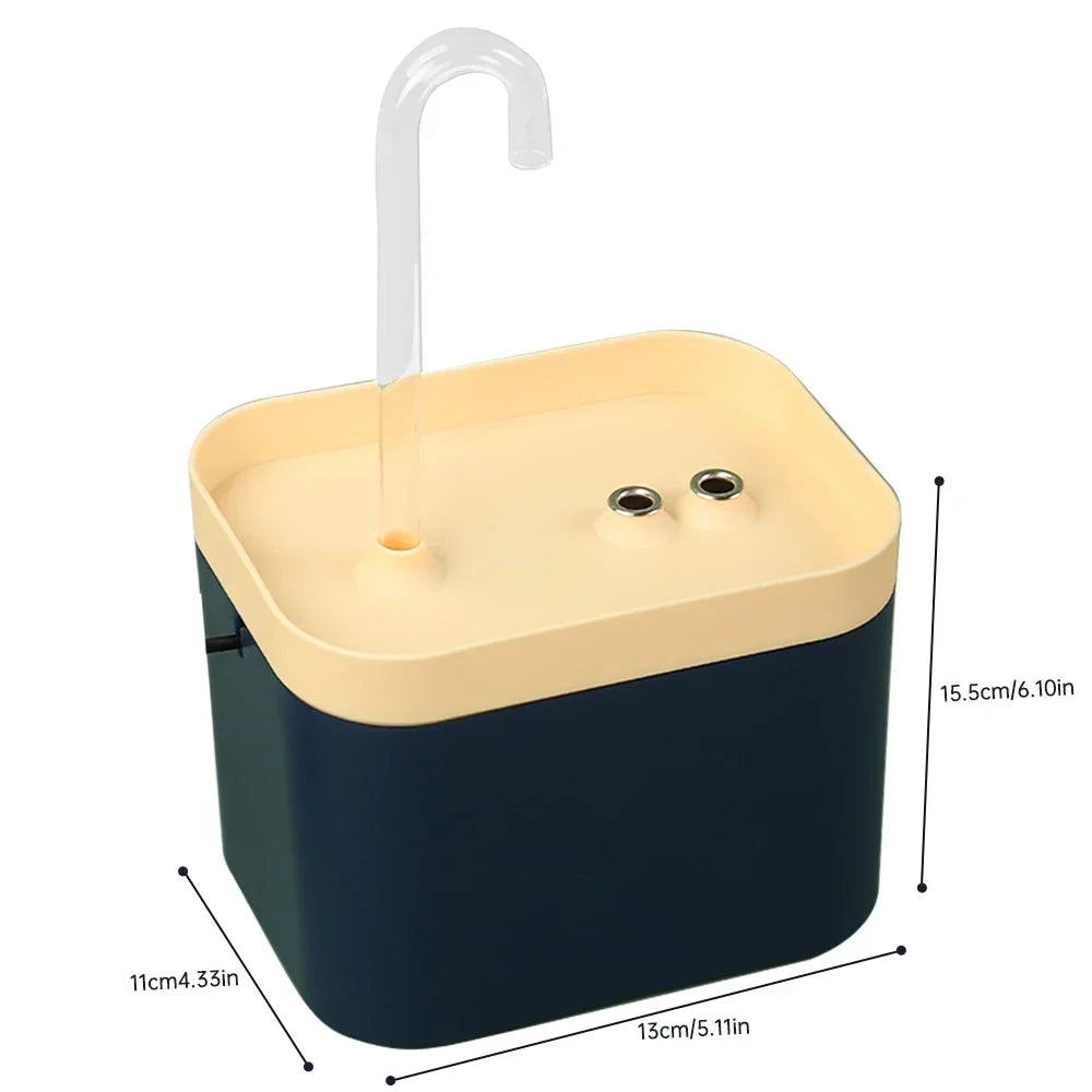 Automatic Cat Water Fountain – Quadruple-Filter Pet Drinking Dispenser